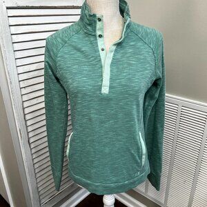 Women's Avalanche Long Sleeve Pullover Snap Closure. Size Small